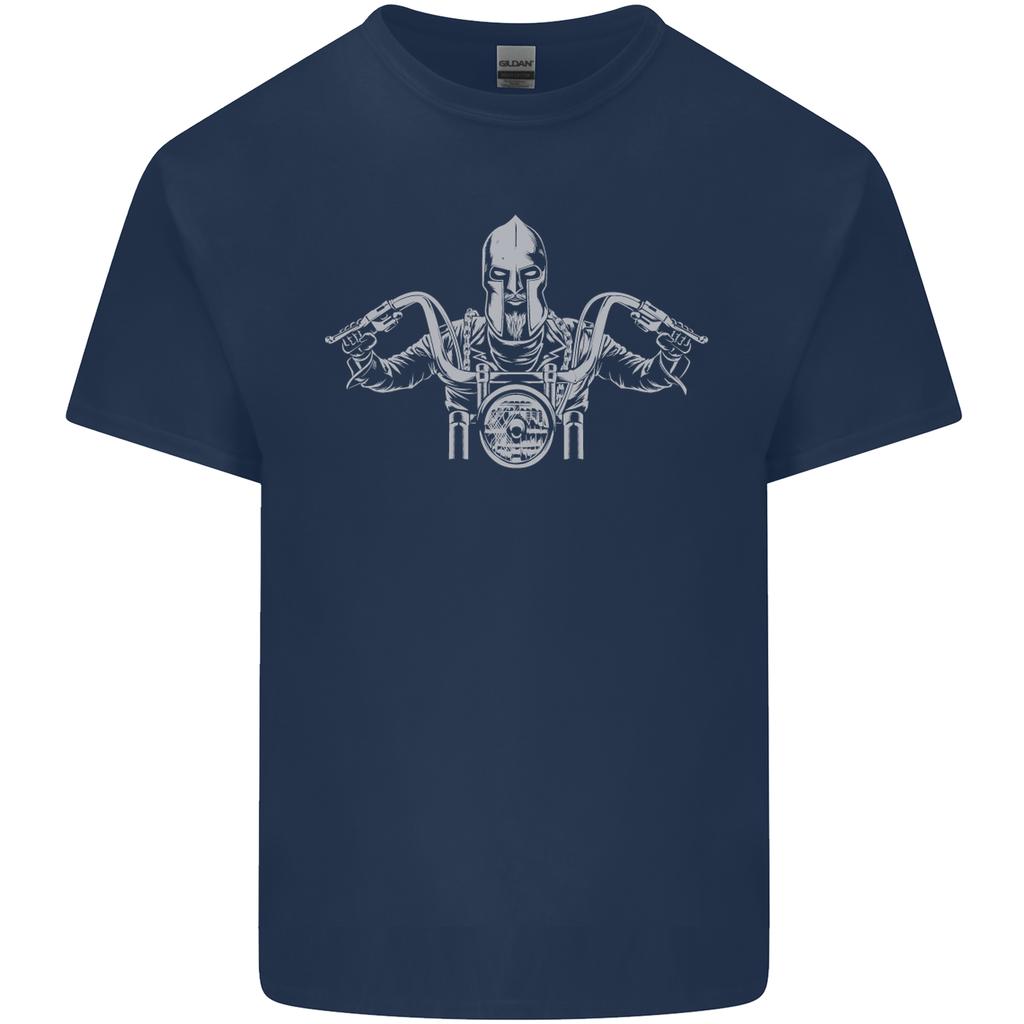 Spartan Biker Motorbike Motorcycle Unisexs Light Cotton TShirt