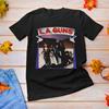 LA GUNS Музыкальная группа Для фанатов Хлопок Черный Все размеры Мужчины Женщины Футболка EN753 Унисекс Футболка
