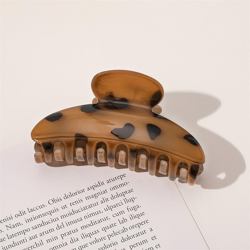 Винтажная заколка для волос женская заколка-краб элегантная леопардовая геометрическая заколка для волос аксессуары для волос заколка-краб для волос заколки для волос для девочек