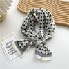 Decorative Simple Texture Silk Scarf Women'S New Style Spring And Autumn Summer Fashion Versatile Headscarf Work Scarf