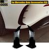 For Mercedes-Benz Accessories CLA W177 Hatchback A45 A35 A180 A200 A220 AMG + Rear Bumper Spoiler Side Canard Air