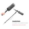 Universal Professional Microphone Furry Windscreen Flexible Mount Fur Windshield for Rode VMGO Video Mic GO, VideoMic