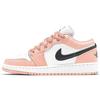 Air 1 Low GS Light Arctic Pink Kids Sneakers White Black 553560-800