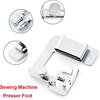 HOT Craft Stainless Steel Sewing Machine Parts Rolled Hem Feet Presser Foot Hemming Cloth Strip