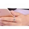 Wedding Diamond Ring Luxury Heart Claw Slightly Inlaid Fashion Couple Women's Ring
