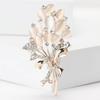 Creative Design Alloy Opal Bouquet Brooch Temperament High-End Women'S Clothing Brooch Ornament Pin