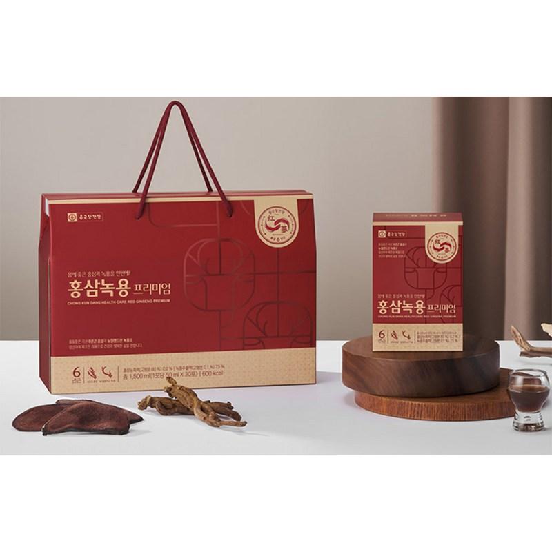 Chong Kun Dang Health Red Ginseng Deer Antler Premium, 1.5L, 3 units