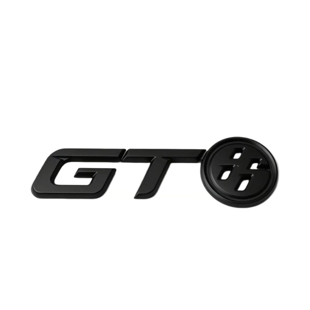 1Pc 3D Metal GT Logo Car Hood Fender Trunk Rear Bonnet Nameplate Decal Emblem Badge Sticker