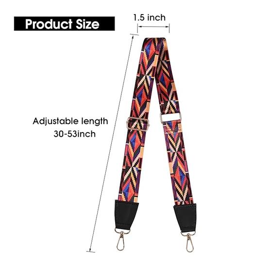 ADISA Печатные сменные ремни для сумки через плечо с регулируемым ремнем (SLH8170)