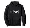 Sports Car Heartbeat Car Lover ECG Hoodie