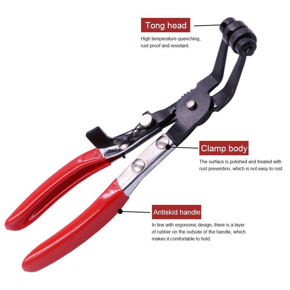 Инструмент для удаления водопроводных труб с толстой ручкой, гибкий съемник для хомутов, автомобильные аксессуары, плоскогубцы для хомутов