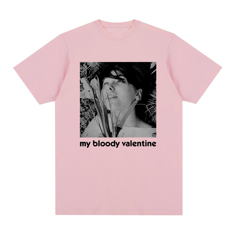 Футболка My Bloody Valentine Хлопок Мужская Футболка Новая Футболка Женские Топы Унисекс Slowdive Jesus and Mary Chain Ride You