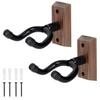 Ideastore Guitar Stand, Guitar Hanger, Wall-Mounted Guitar Holder, Easy Installation, Screws Included, Set of 2