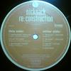 12inch Record NICKNACK - Re:Construction CWD108 Crowd Control R 2001 US Rap & Hip-Hop/R&B Used