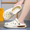 Шлепанцы Платформа Отверстие Мужские Тапочки Мягкие Сабо Оригинальный Стиль 2025 Ева Взрослые Y2k Маскулино Летняя Распродажа Хлопушки Повседневная Мужская Обувь