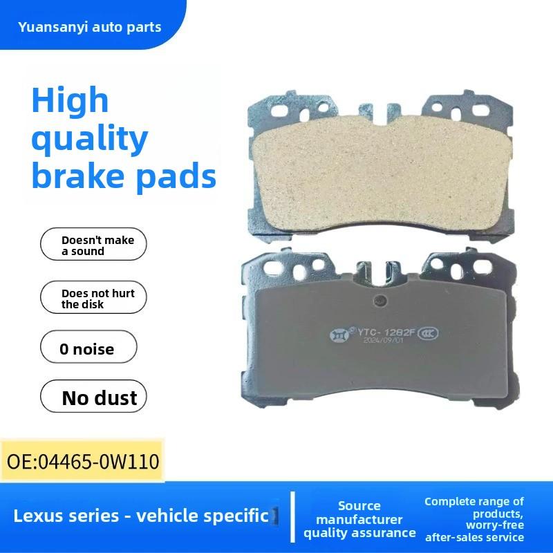 Pastillas de freno delanteras para coche, accesorios de repuesto para sistema de frenado automotriz