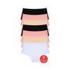 Женские трусики Bato с высокой талией, разноцветные повседневные трусики на семь дней (7 шт.)