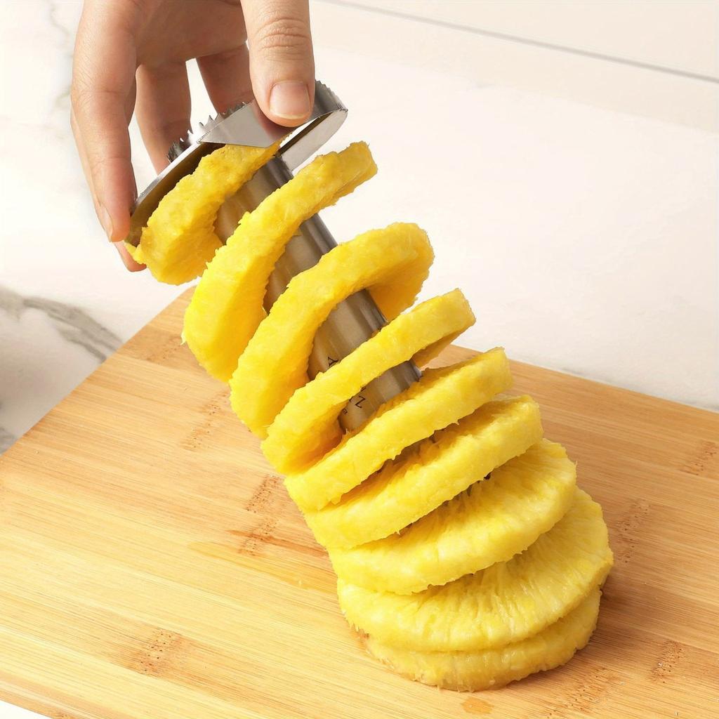 Pineapple Peeler Slicer Stainless Steel Kitchen Fruit Tools Cooking Tools Kitchen Accessories Kitchen Gadgets