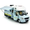Camper RV игрушки для дома на колесах, литой под давлением металлический автомобиль, ролевые игры, модель с откатом, двери и навес автомобиля, открытый свет, звук, подарки на день рождения для детей ясельного возраста
