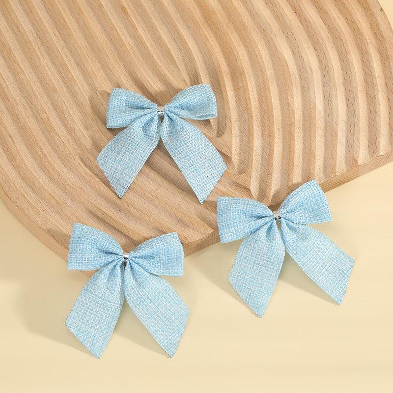 25pcs Christmas Bows Christmas Ornaments Gold Red Bows Christmas Tree Ornaments New Year Decorations Mini Bows Gift Bows