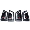 WOLFIGO Левая Правая Внутренние Ручки Двери Для Hyundai Getz Click TB 2002-2009 82610-1C000 82620-1C000 82620 1C000 82610-1C000-A
