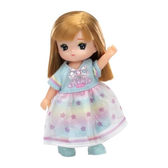 TAKARA TOMY Ликка-тян Кукла LD-21 Счастливые Близнецы Мики-тян Нарядная Игрушка для Ролевых Игр Возраст 3+