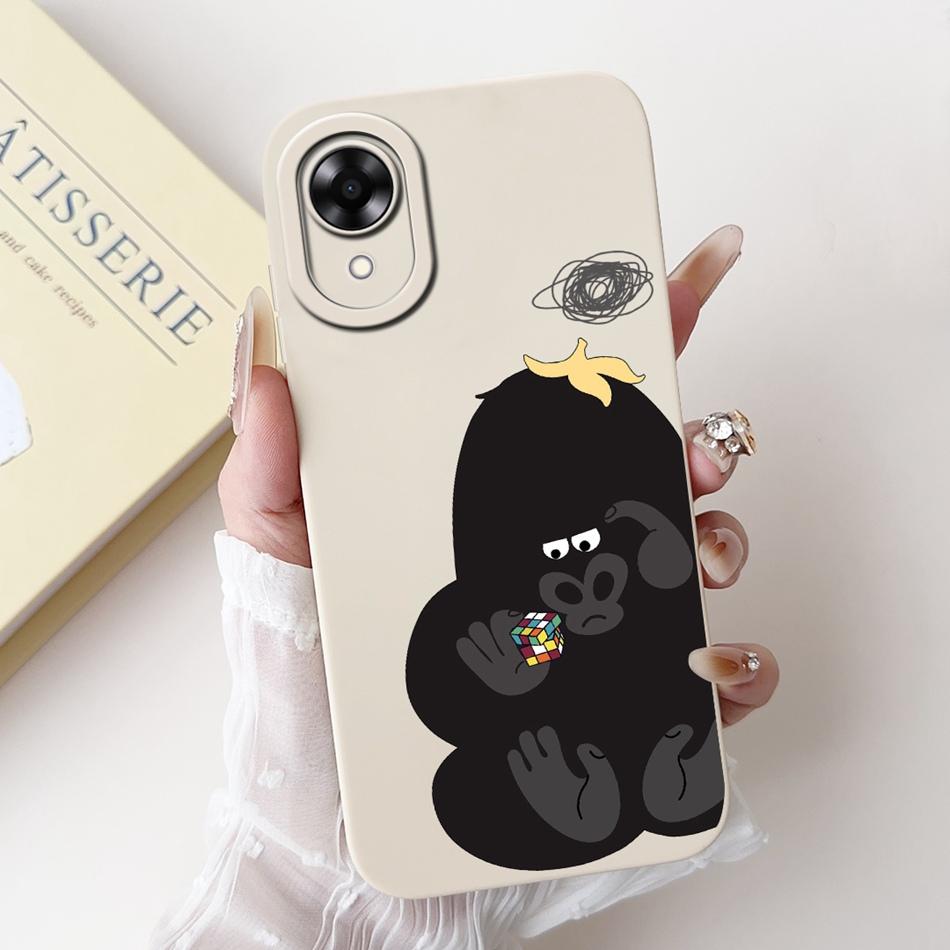 Для OPPO A17k A17 2024 Новый Милый Мультяшный Узор Мягкий Силиконовый Чехол Для Oppo A17 A 17 17k CPH2471 CPH2477 Защитные Чехлы Для Телефона