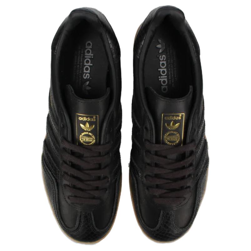 adidas Кроссовки Gazelle Indoor Snakeskin Pack Unisex, черные, цвет Core-Black Gum IF1978