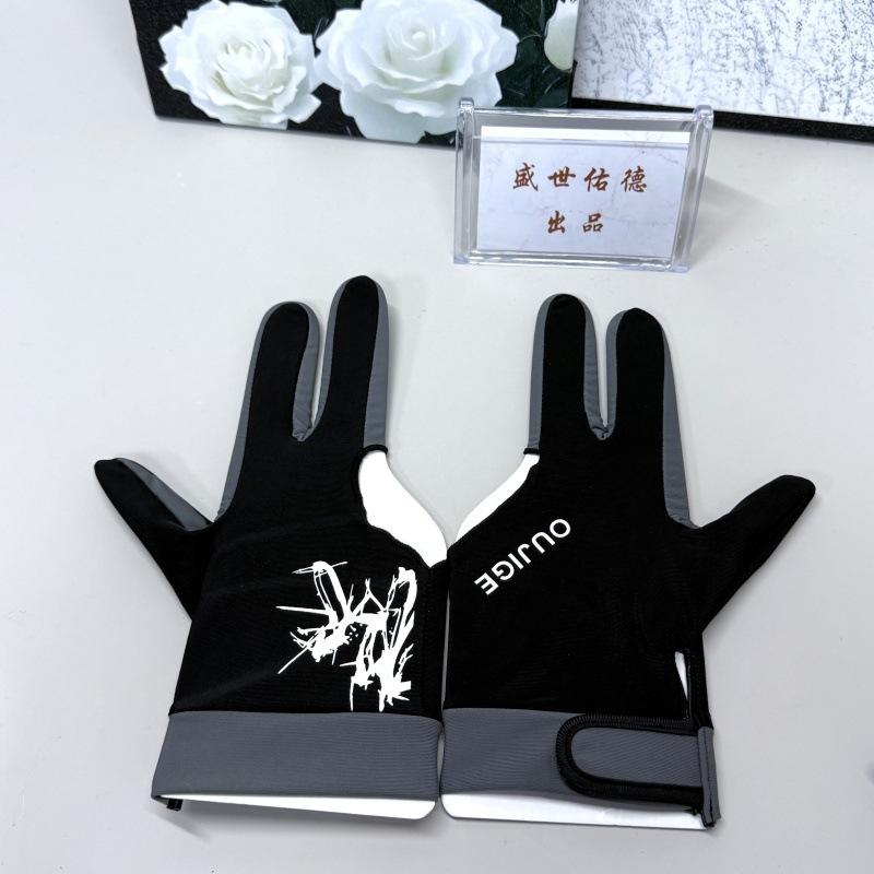 Billiard Snooker Gloves, Breathable Wear-Resistant Anti-Slip Quick-Dry Sweat-Wicking Thin Pool Gloves