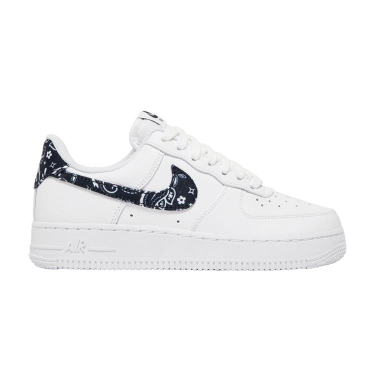 Nike Air Force 1 Low '07 Essential Белый Черный Пейсли (Женский)