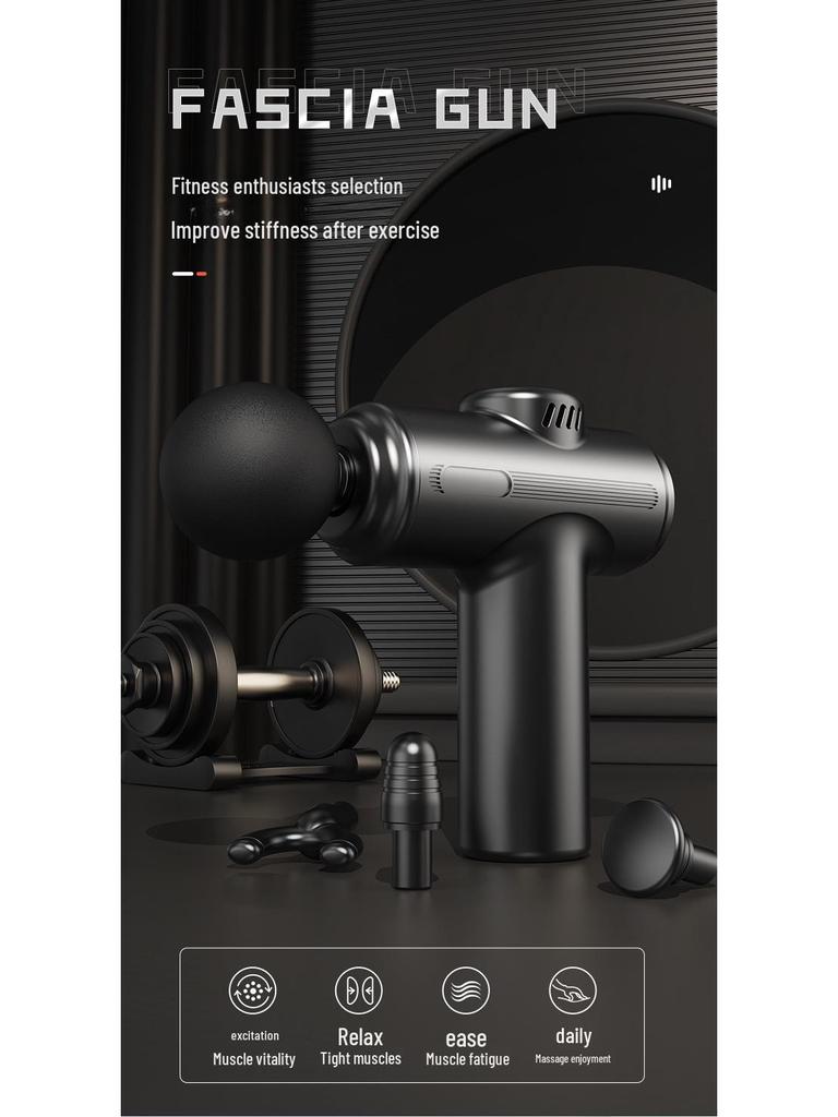 Mini Fascia Gun - Compact Muscle Impact Massager