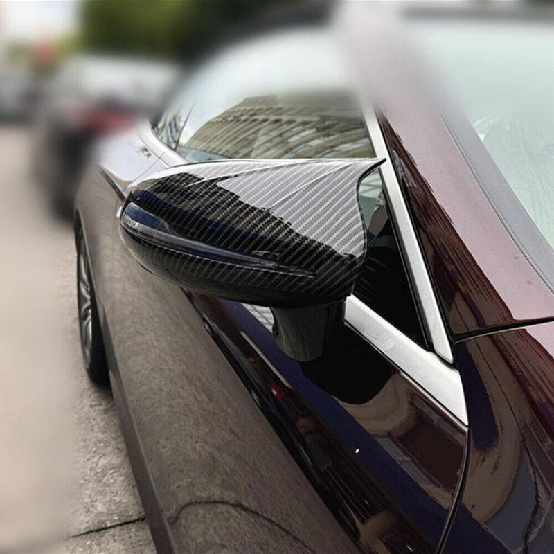 For Mercedes Benz C Class 15-21 E/S Class 16-21 GLC/GLB Car Rearview Side Mirror Cover Wing Cap Exterior Door Housing Shell Trim