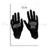 The Sance Hands Metal Signs Mural Design Cinema Cinema Classic Tin Sign Poster