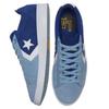 Converse Кеды Cons Pro Leather с цветовыми блоками, повседневные, обволакивающие, низкие, для скейтборда, унисекс, светло-голубые
