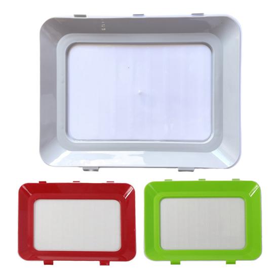 Лоток для хранения продуктов питания, многоразовые штабелируемые контейнеры для хранения продуктов, герметичные лотки для хранения фруктов в холодильнике