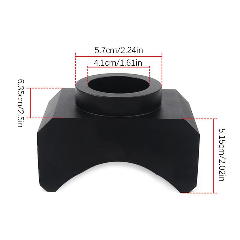 Ось для бутылочного домкрата, удлинитель пола, седло для домкрата, адаптер для бутылочного домкрата, подъемное седло, адаптер для оси напольного домкрата, алюминий