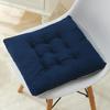 Extra Thick Fluffy Velvet Cushion Pad for Long Sitting - Large Round Chair or Floor Mat