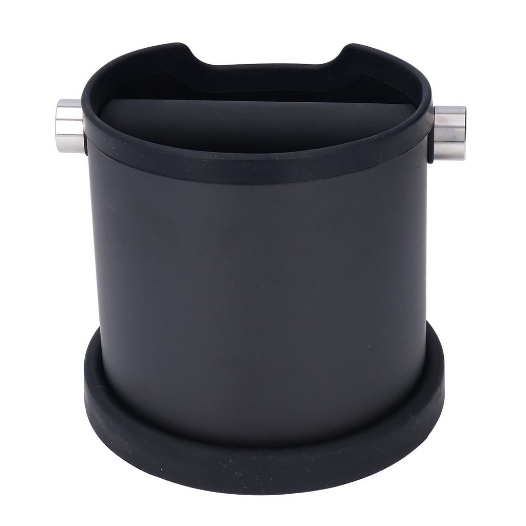 Контейнер для хранения кофейной гущи из нержавеющей стали с нескользящей силиконовой прокладкой