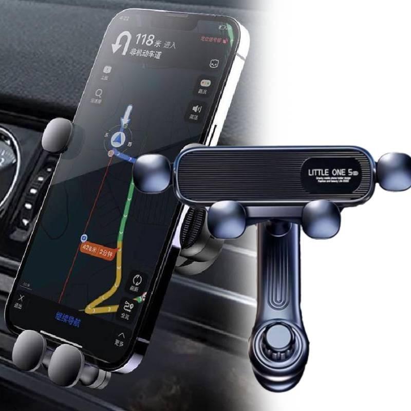 Gravity Sensing Car Phone Mount Universal Air Vent Holder Extended Arm