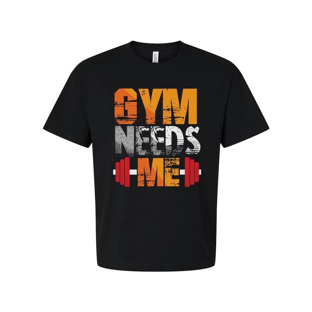 Gym Needs Me Unisex Graphic Tee For Workout And Fitness Enthusiasts Soft Cotton