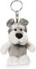 NICI BB Schnauzer 10cm Bean Bag Plush Mini Size Keychain Keyring, Toy,