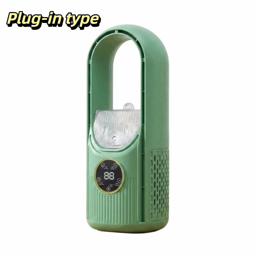 6 Speed USB Fan Silent Timer Leafless Fan Flexible Usage Electric Fan Desktops