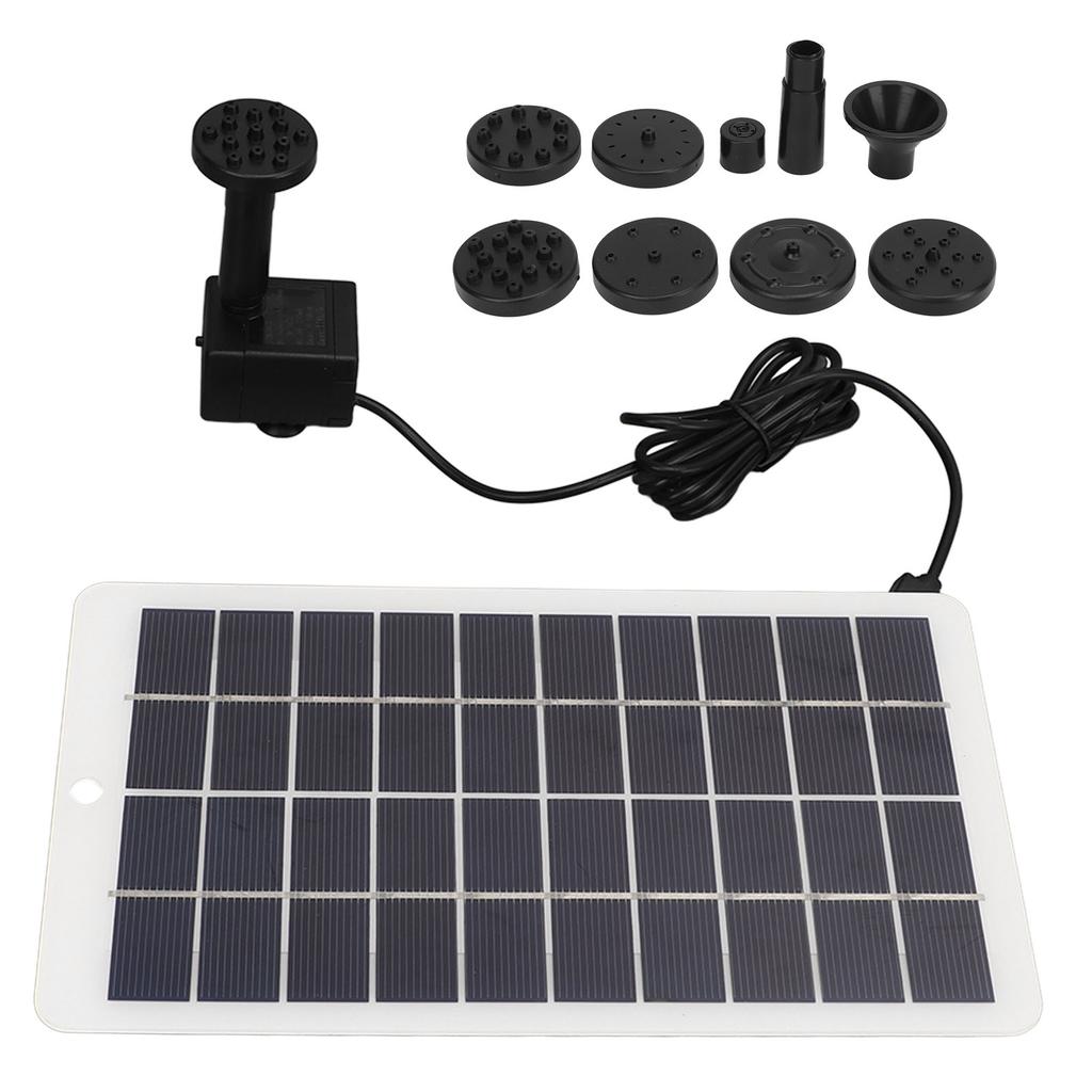 Профессиональный высокоэффективный солнечный насос для фонтана, работающий на солнечной энергии, для улицы, сада, патио