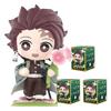 POP MART Demon Kimetsu No Yaiba Birthday Flower Series Pop Mart Gacha Gacha Blind Box Figure Plastic Model Premium Toy PVC Soft Vinyl Original