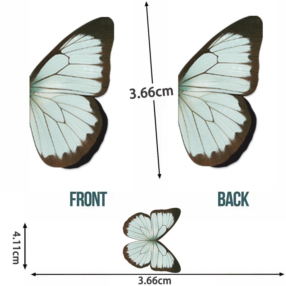 5 Pcs Colourful Butterfly Bookmarks Cute Magnetic Bookmark Double Sided Magnetic Page Markers Page Clip Buckles for Book Lover