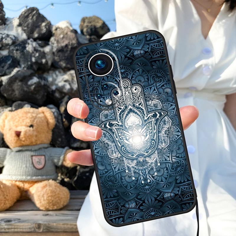 Hamsa Hand of Fatima Cover For Honor Magic 6 5 Lite Pro 50 70 90 Honor X8b X9b X6 X7 X8 X9 X6a X7a X9a X8a Case