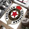 Partizan logo Carpet Rug for Living Room Bedroom Home Sofa Decoration,Kids play Nonslip Floor Mat