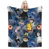 Coralines Flannel Blankets Winter  Warm Bedding Throws for Girls Boys Living Room Funny Bedspread Sofa Bed Cover