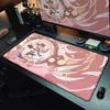 Игровой коврик для мыши Genshin Impact Милый мультяшный Фурнина Нёвиллетт Мавэка Странник Райдэн Настольные коврики XXL Нескользящий коврик для клавиатуры и мыши