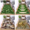 Bedroom Carpet Bedside Mat Chinese Style Dirt Resistant and Non Slip Kitchen Balcony Bay Window Mat